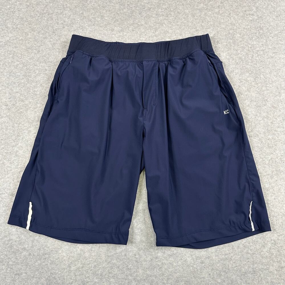 Kenneth Cole Active Performance Short Mens L Navy KS9A69NAV Lightweight Stretch